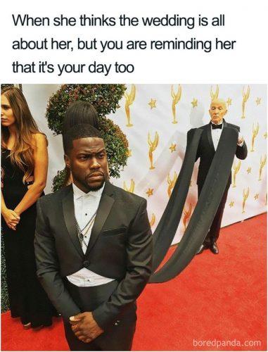 wedding memes totally fun red carpet attire when she thinks the wedding is all about her but its your day too