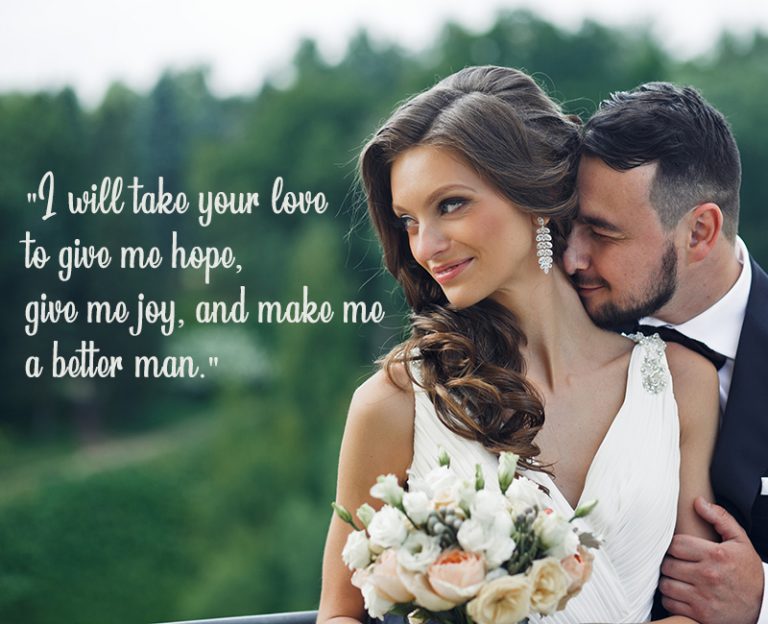 42 Wedding Vows For Him 2021 [With Tips ] | Wedding Forward