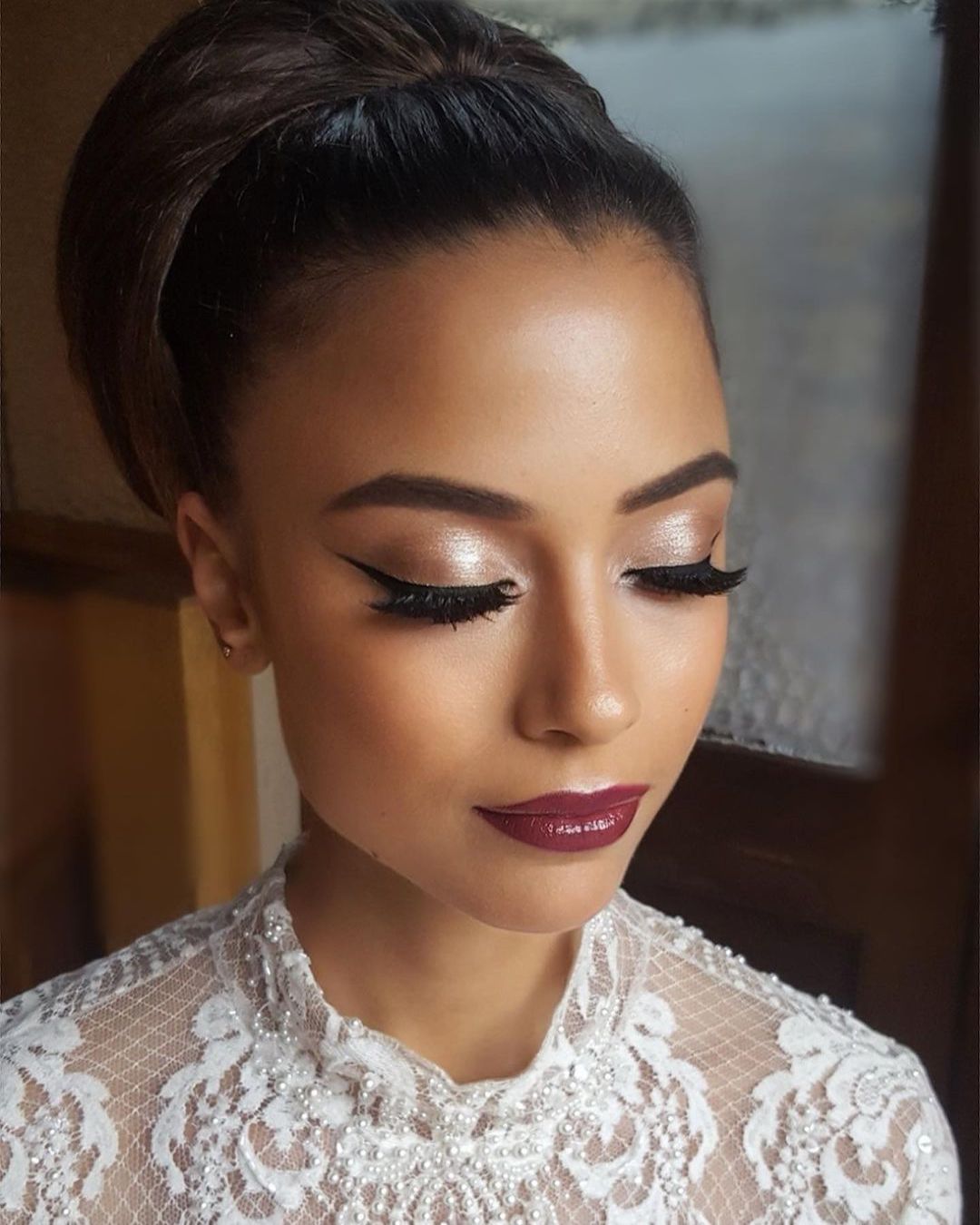 boho wedding makeup dramatic