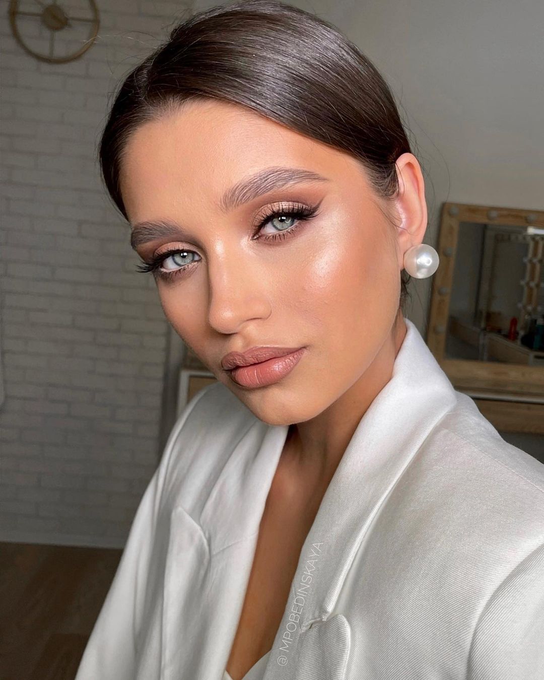 boho wedding makeup glow