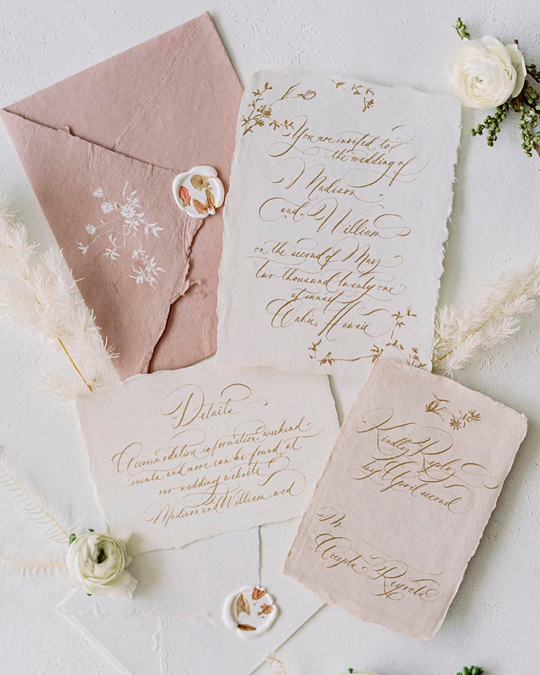 rustic wedding ideas invitations colors