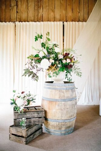 wooden crates wedding ideas crates and barel Jacob Pauline Photography