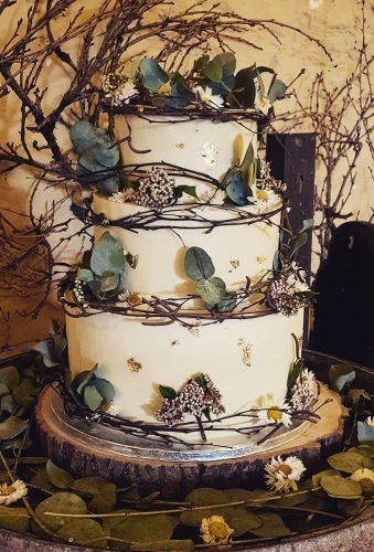 42 Must See Rustic Woodland Themed Wedding Cakes Wedding Forward