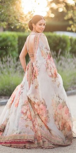fusion indian wedding dress