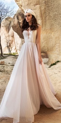 katherine joyce wedding dresses bohemian a line sleveless 2020