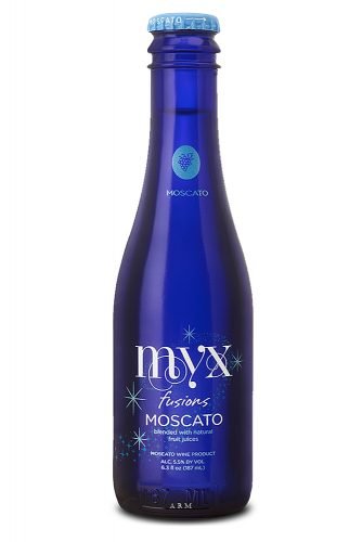 mini wine bottles Myx Fusions Moscato Coconut
