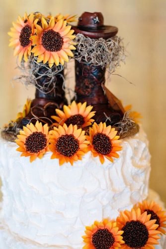 country wedding ideas country boots wedding cake topper