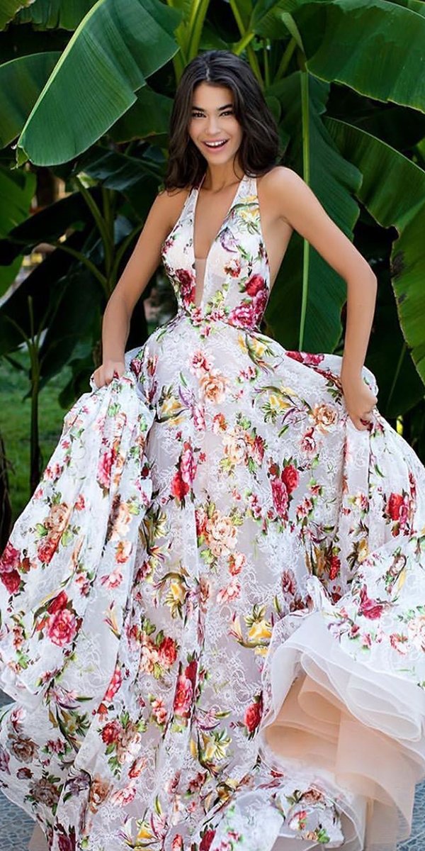 36 Ultra-Pretty Floral Wedding Dresses For Brides | Page 7 of 8 ...