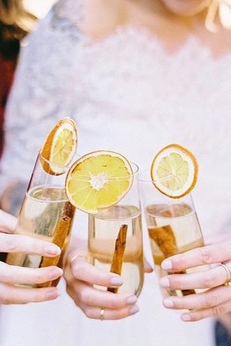how to write a wedding toast bride cheers with a bridesmaids