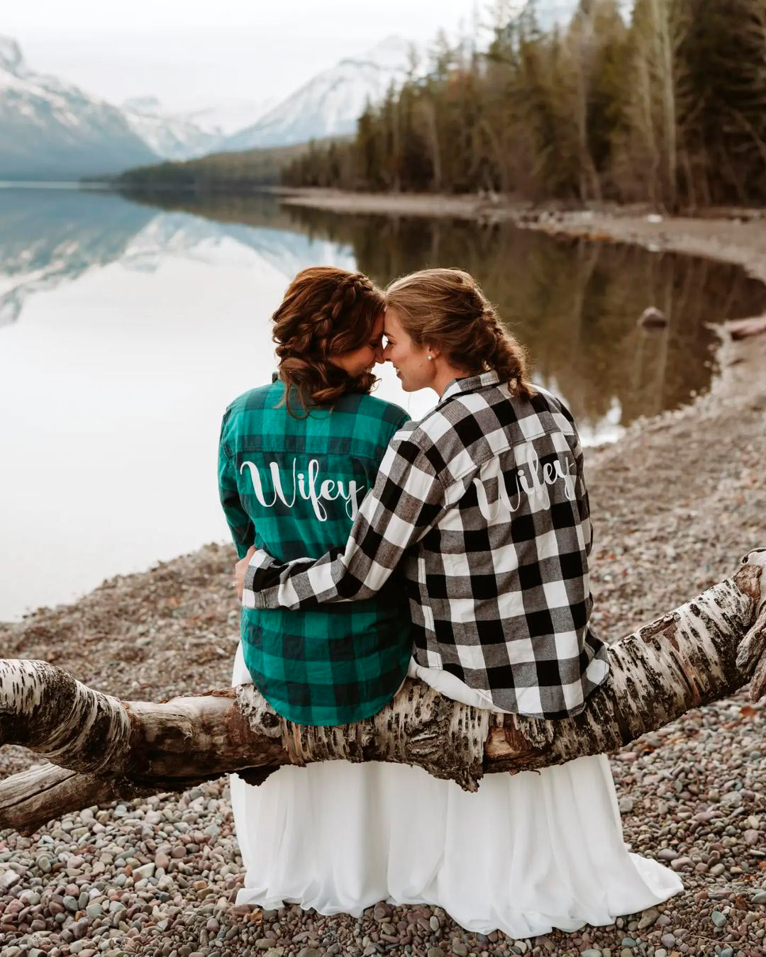 lesbian wedding ideas matching jackets brides items