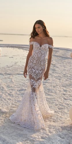 mermaid beach wedding dress