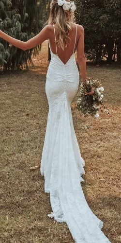 country style lace wedding dresses