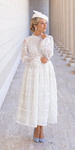 24 Gorgeous Tea Length Wedding Dresses Wedding Forward