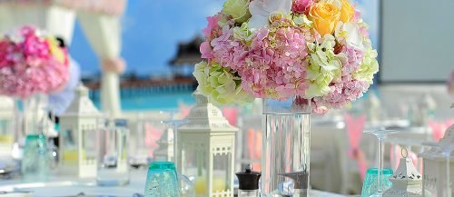 wedding ideas for summer flowers table decor featured