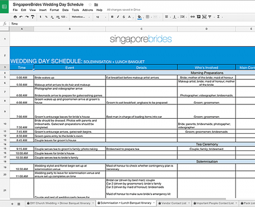 best wedding planning spreadsheet ideas wedding forward