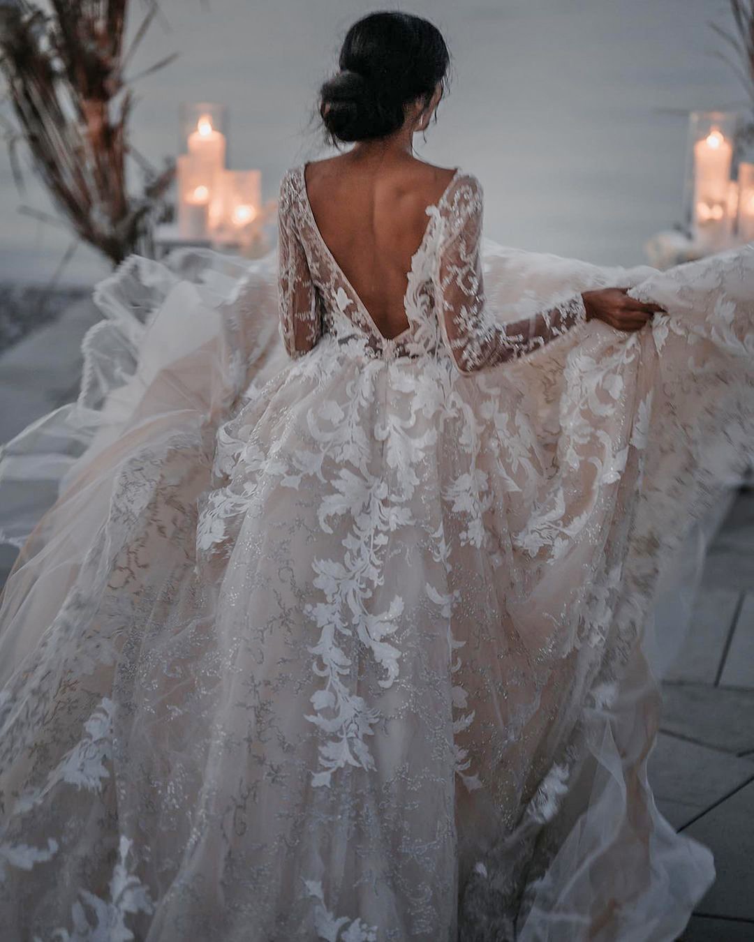 boho bridal gowns