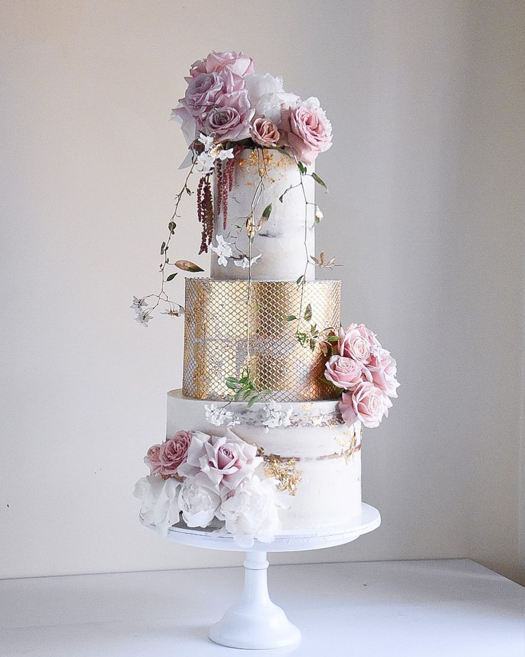 engagement party cakes flower wedding cake