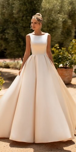 simple wedding ball gowns