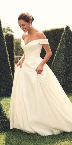 30 Simple Wedding Dresses For Elegant Brides Wedding Forward