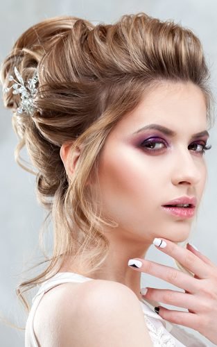 swept back wedding hairstyles featured new