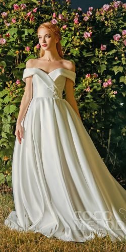  cheap wedding dresses ball gown off the shoulder simple cocomelody under 400