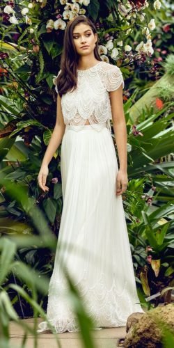  cheap wedding dresses with cap sleeves detached skirt catherinedeane under 1000