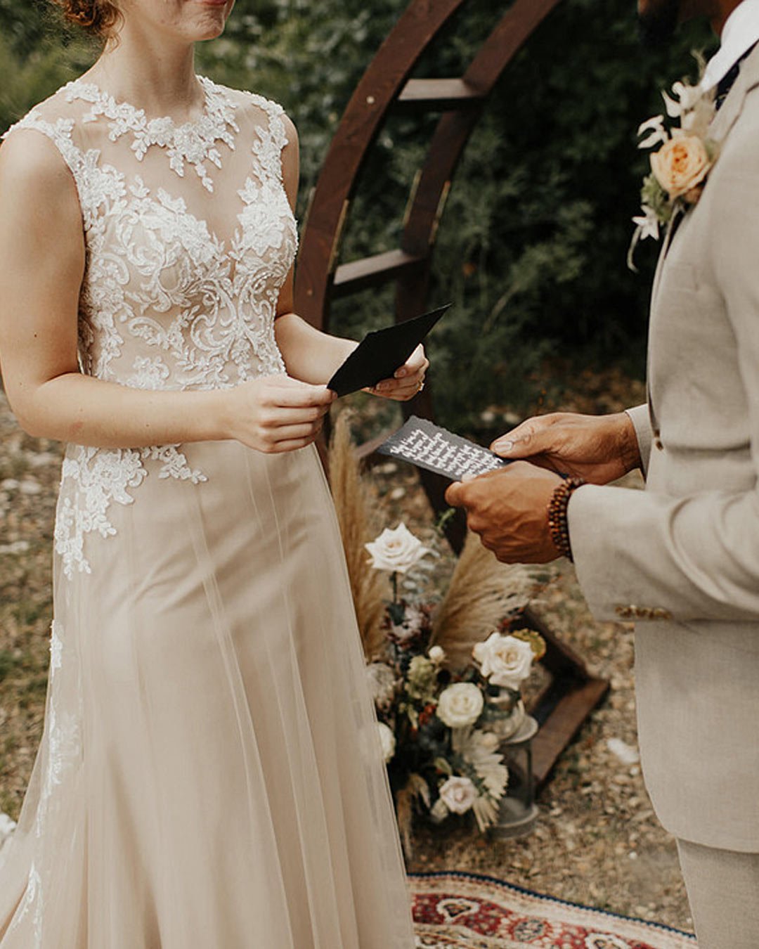 45 Real Wedding Vows Examples To Steal The Best Quotes