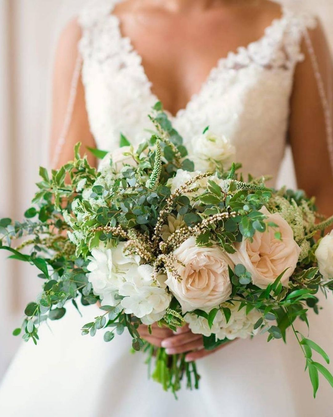 spring wedding bouquets with wild flowers1