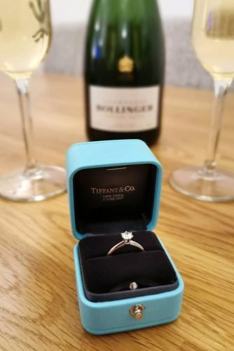 Tiffany Verlobungsringe Weißgold Verlobungsringe Solitaire Verlobungsringe