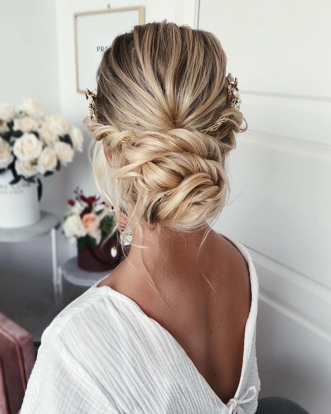 wedding hairstyles beach hairstyle braided updo