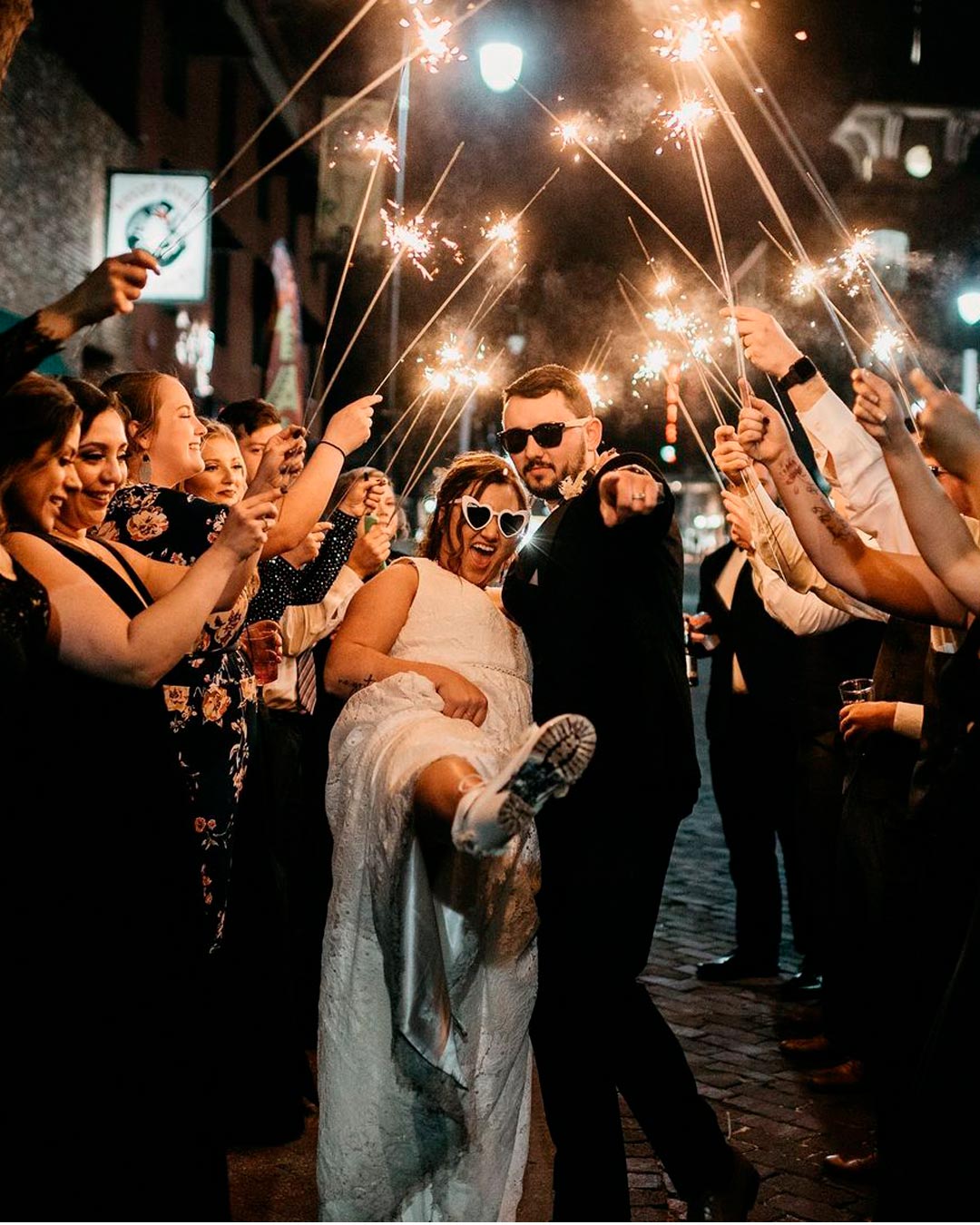 wedding reception timeline bride groom couple