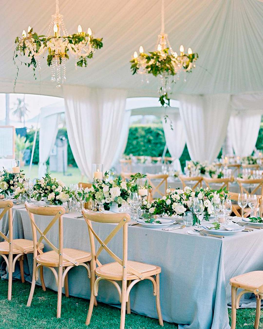 wedding themes pastel table decor