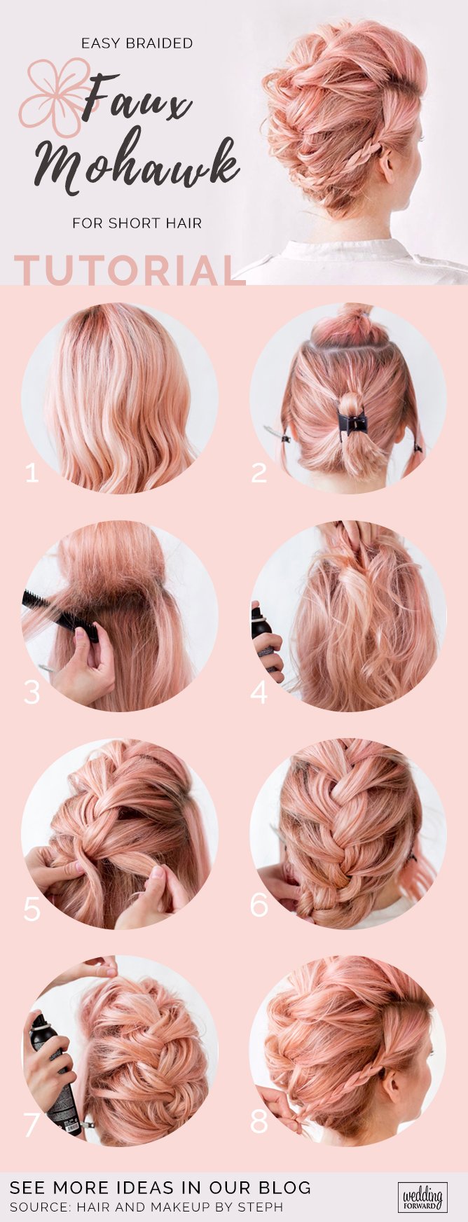 Inspiration For Wedding Updos For Short Hair Length | Wedding Forward