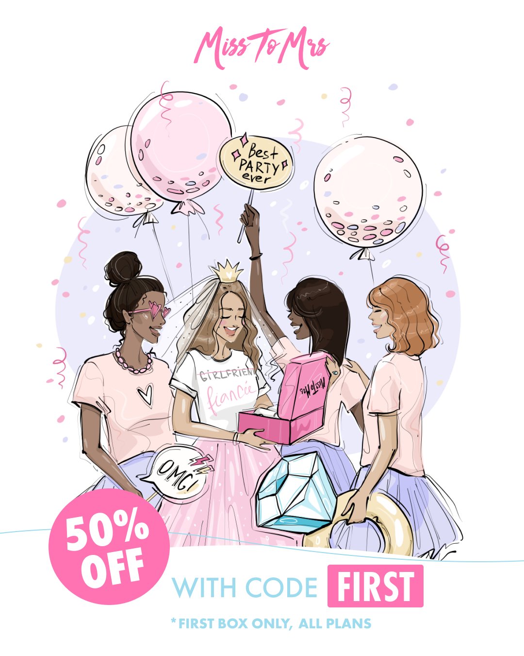 MTM banner bridemaids