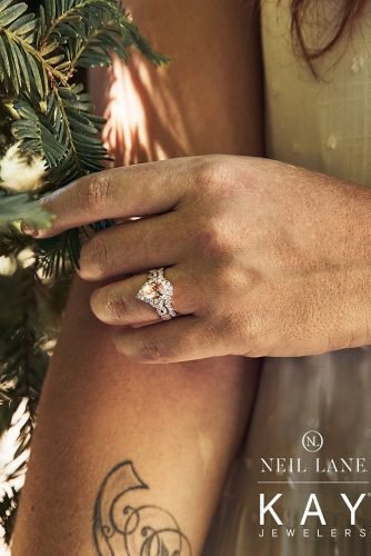 zaručnički prstenovi kay draguljari zaručničko prstenje bijelo zlato zaručnički prstenovi u obliku kruške kayjewelers