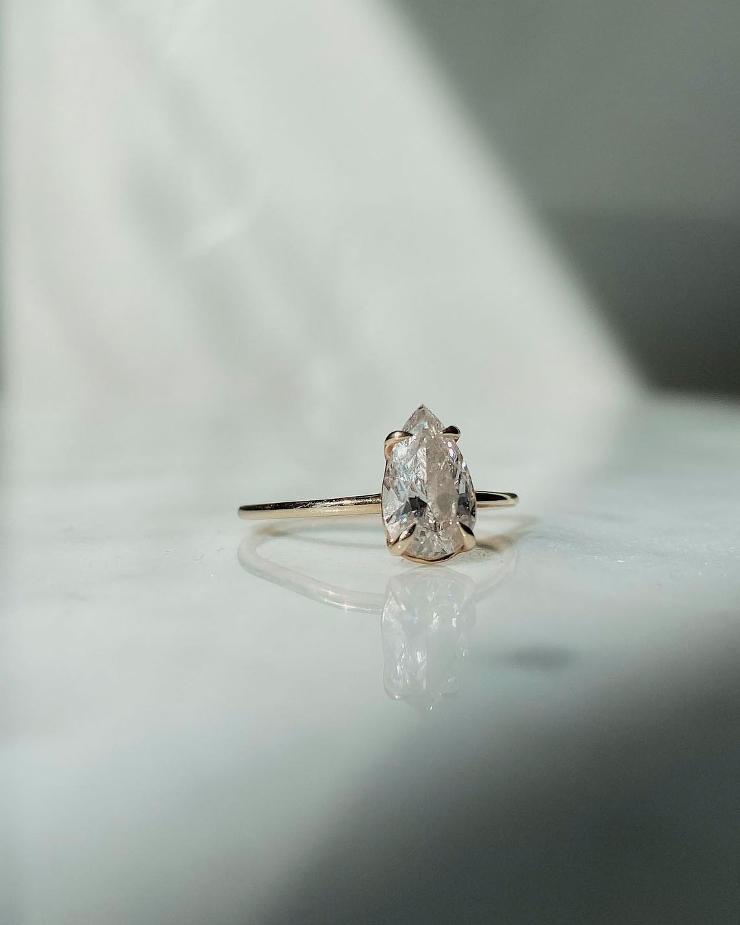 average price of wedding ring pear crystals
