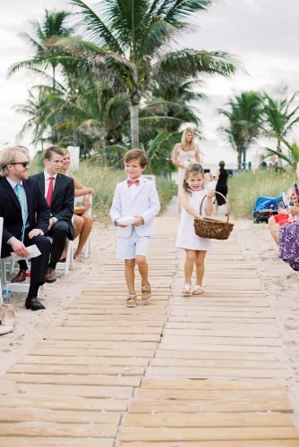 beach wedding kids no traditional ceremony kids