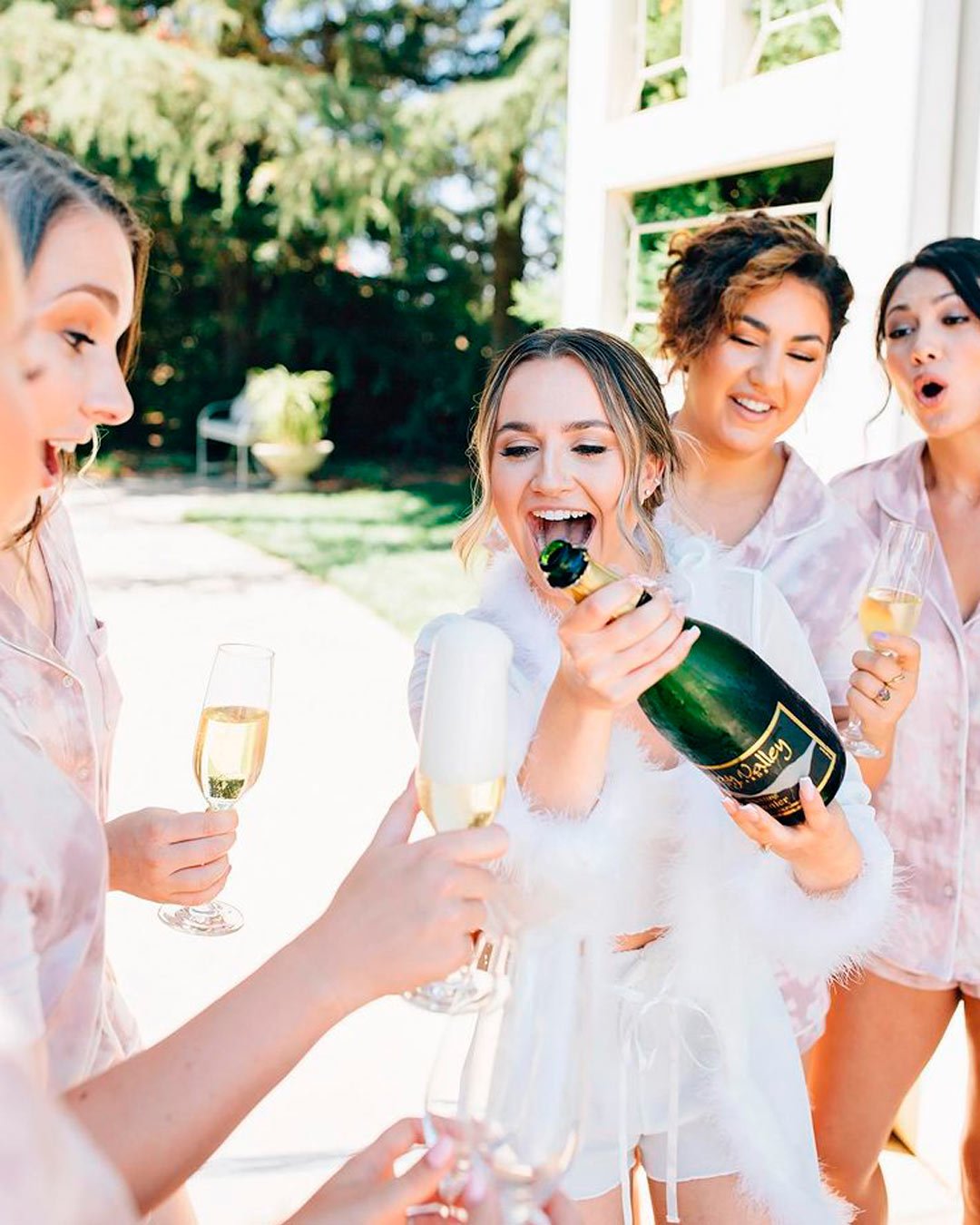 bridal shower ideas champange party