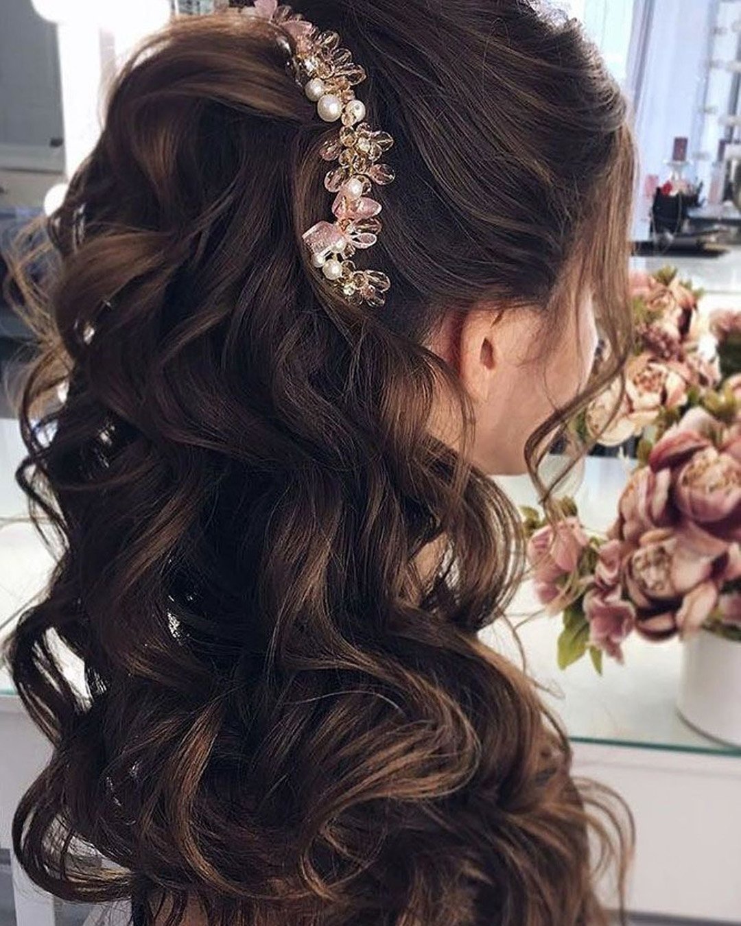 71 Perfect Half Up Half Down Wedding Hairstyles Wedding Forward