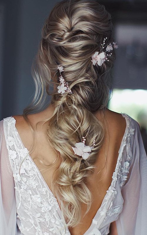 Half Up Half Down Wedding Hairstyles 2023 Guide: 70+ Looks