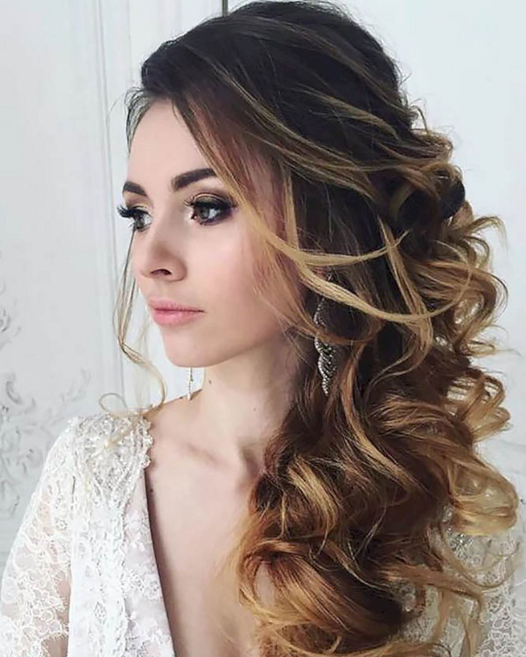 71 Perfect Half Up Half Down Wedding Hairstyles Wedding Forward 71 Perfect Half Up Half Down Wedding Hairstyles Wedding Forward