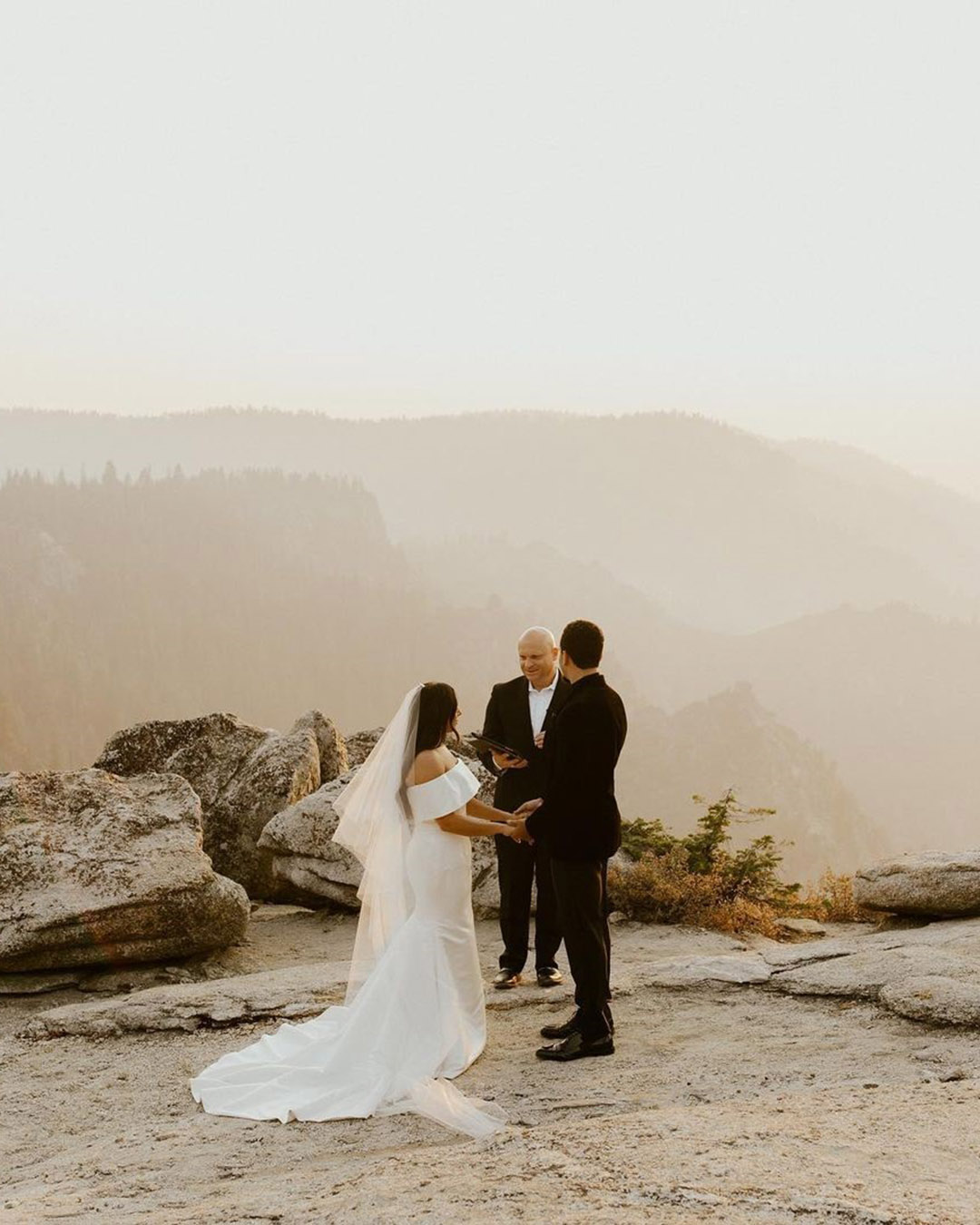 officiant prices for wedding ceremony view on the mountain