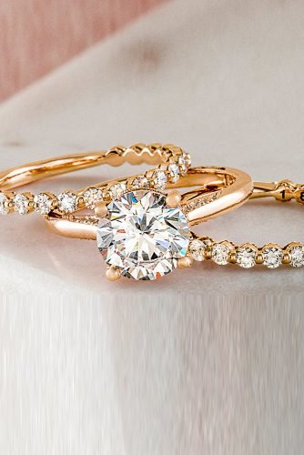 tacori engagement and wedding ring sets