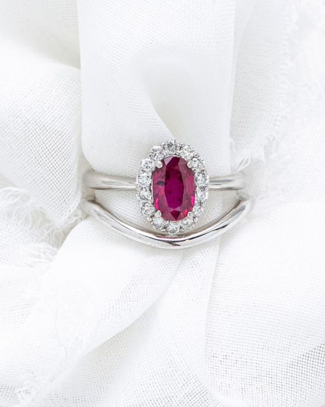 vintage wedding rings floral rings