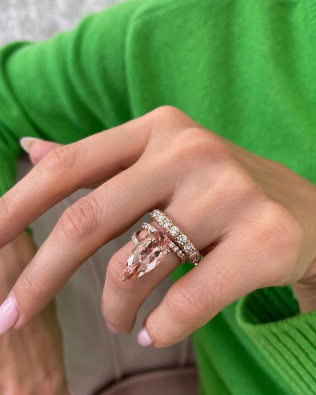 vintage wedding rings rose gold rings