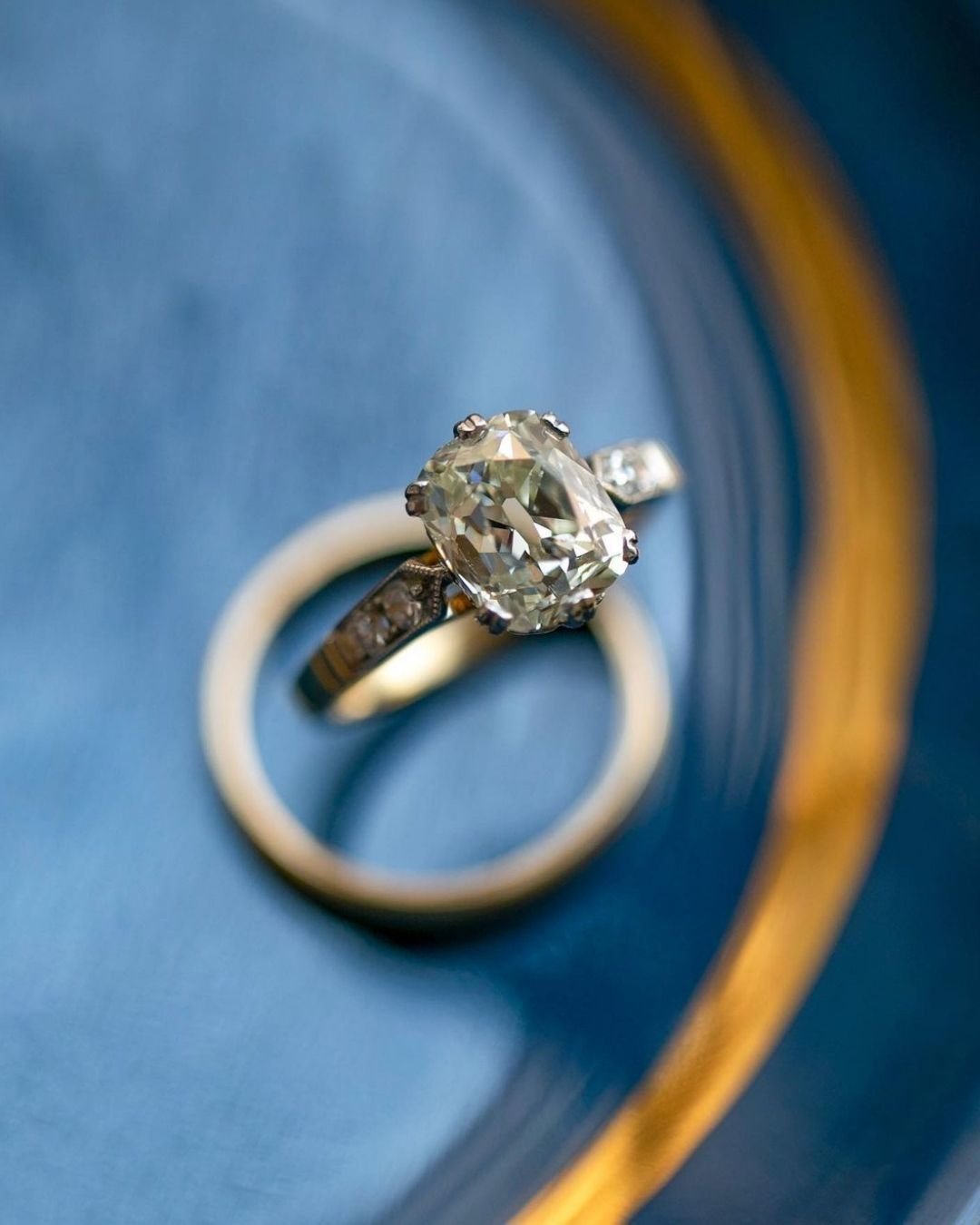 vintage wedding rings solitaire rings
