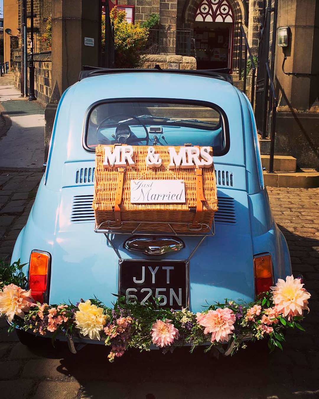 wedding car decor ideas box