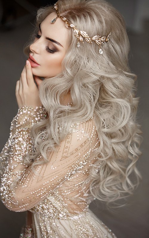 Top 10 Curly Hairstyles for Wedding to Look more Elegant