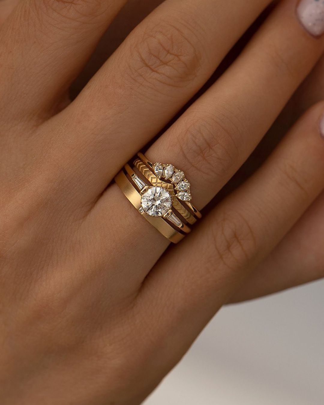 wedding rings for women in unique style