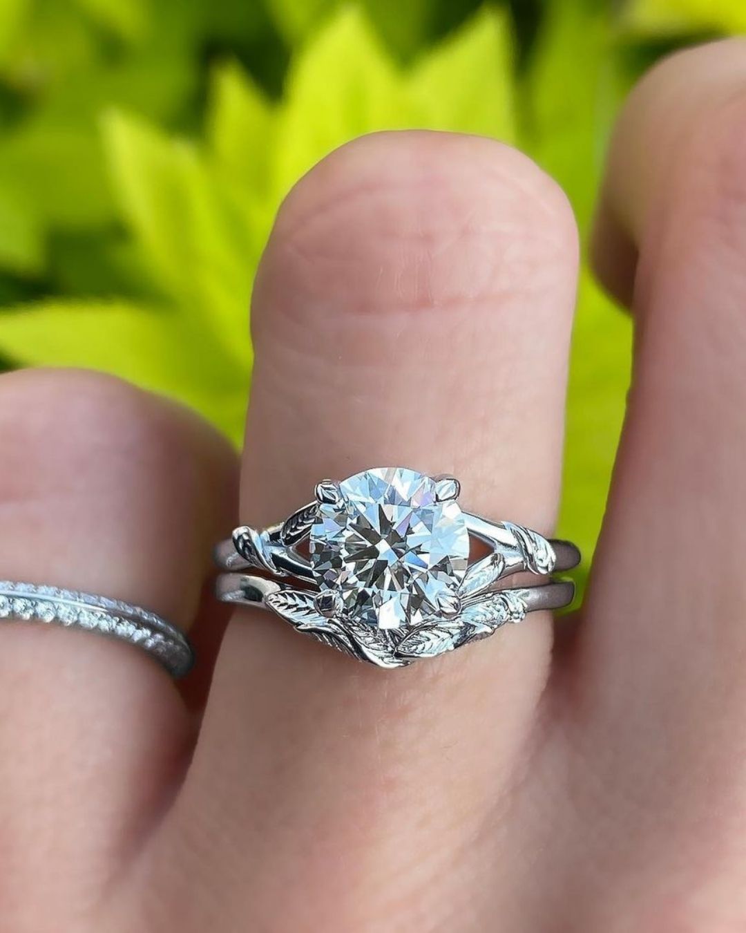 wedding rings for women in white gold2